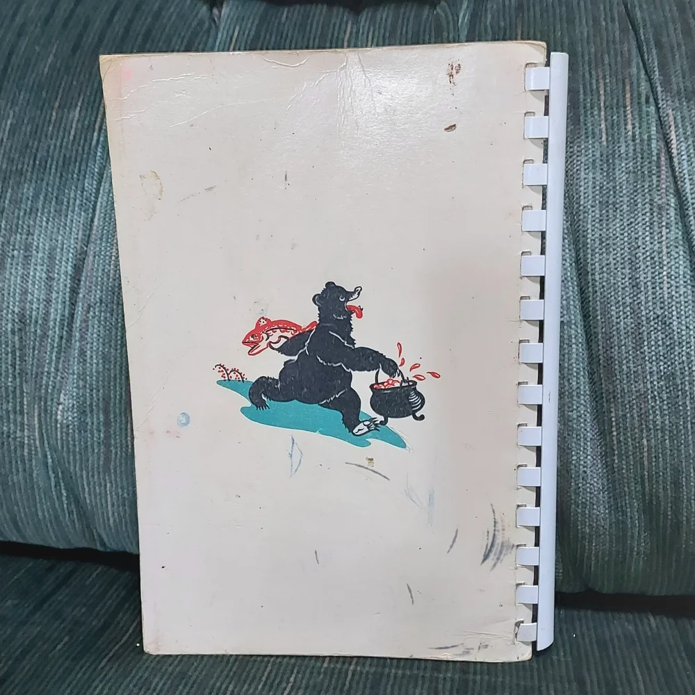Vintage 1950s What's Cooking In Kodiak Cookbook U.S. Navy Officers Wives Club